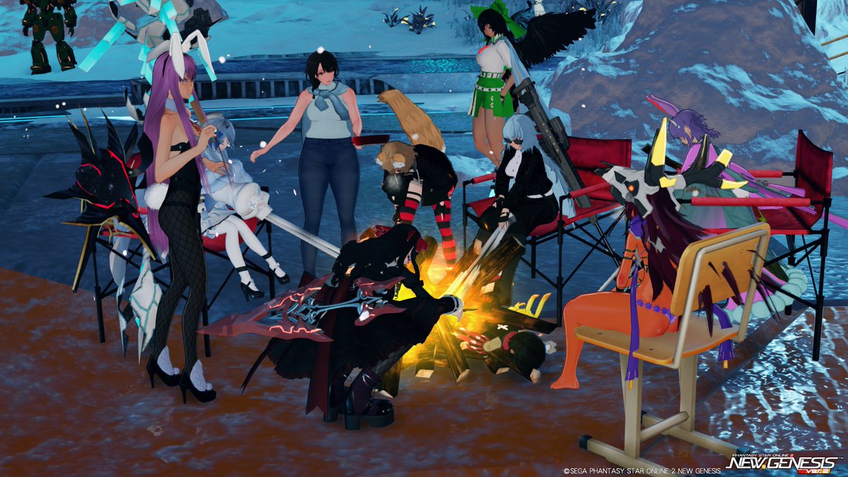 どうやら一部勢力が、代表暗殺を目論んでいるようです
#PSO2NGS_SS 
#気まぐれアークス隊