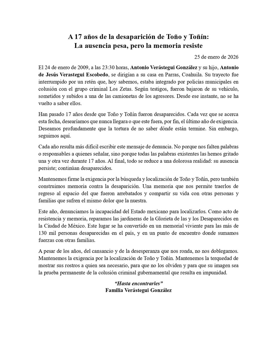 Jorge Verástegui González tweet media