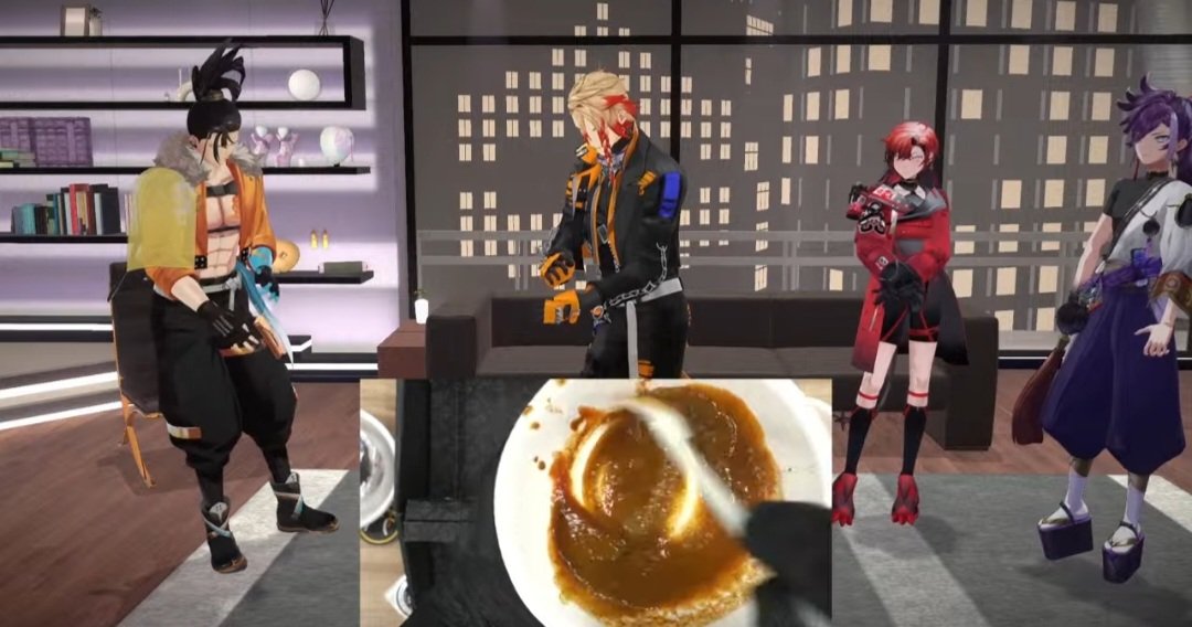 HololiveMemes's tweet image. Ain't no way they mixed all the hot sauce together to use it as dip 😱😱💀💀They going to die