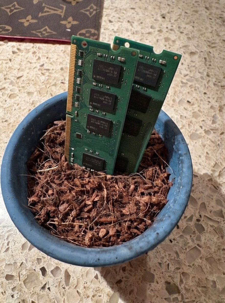 day 1 of growing RAM