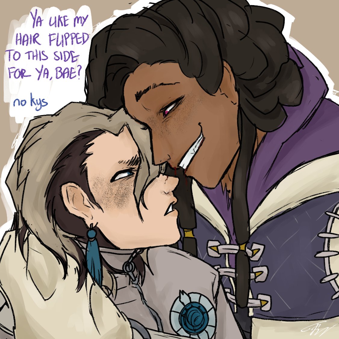 FincentVG's tweet photo. Right cause im normal about them yeah,, #gachiakuta #gachiakutafanart #janka #zanka #jabber #zankaxjabber #fanart https://t.co/crnasbrttk