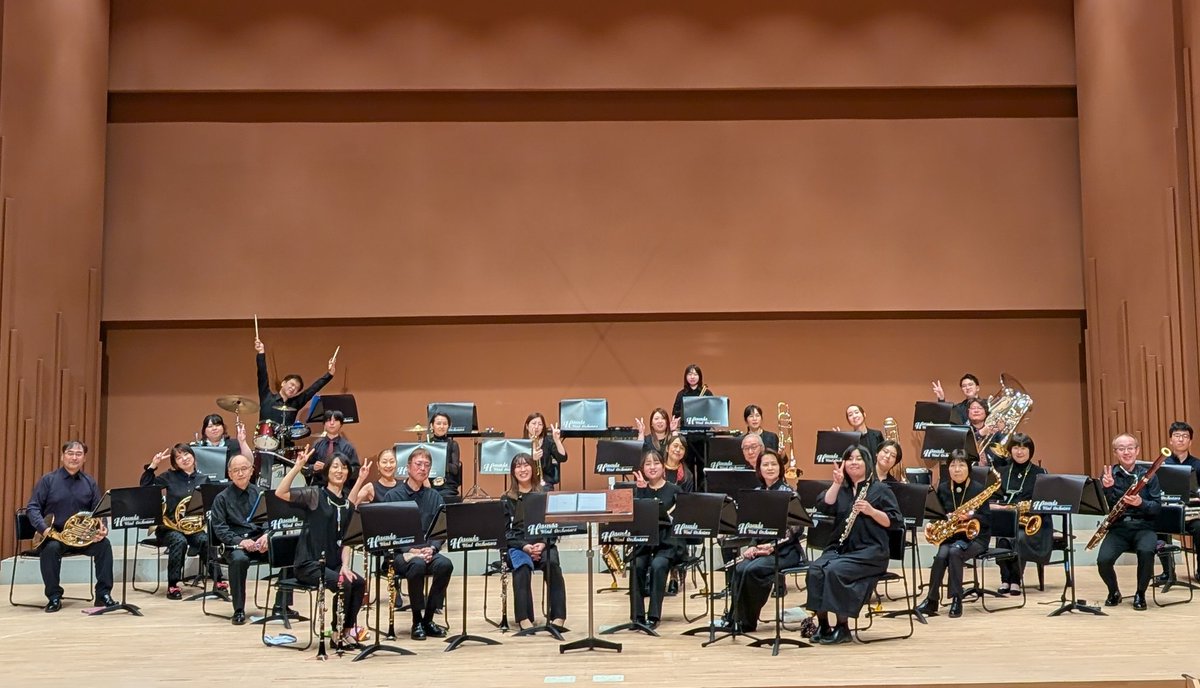 昨日、無事冬音が終わりました♪
たくさんのご来場ありがとうございました♡
夏にも、同じ場所であるのでぜひまた会いましょー♪
 #蓮田ウインドオーケストラ
 #吹奏楽
 #団員募集中