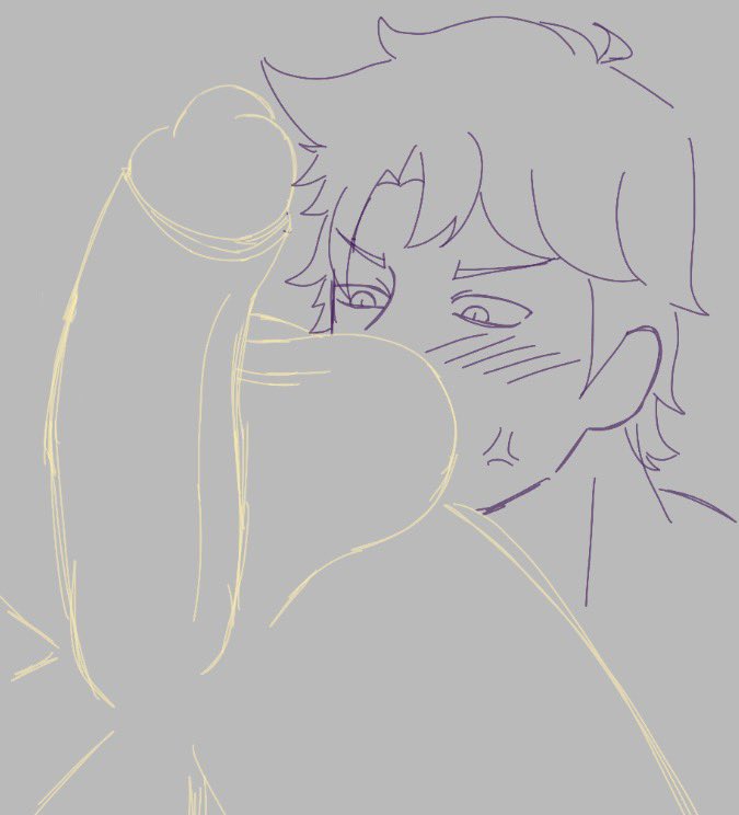 friend wanted art of arlo tbagging john, and lowkey this was SO difficult, BUT WE BALL I GUESS. #unOrdinaryNSFW