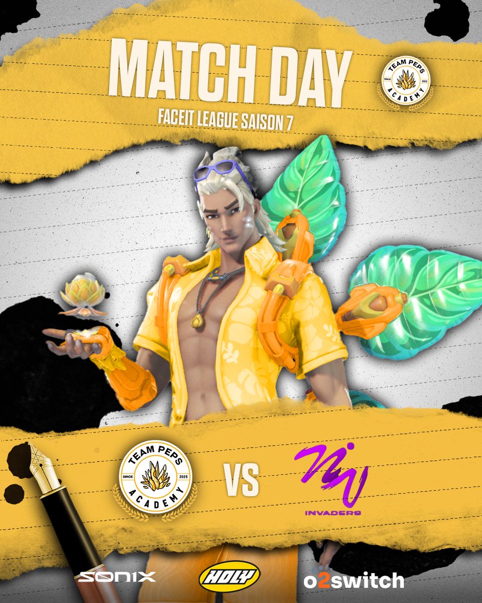 Dernière semaine de saison régulière pour la Peps Academy !

La qualification en playoffs se joue ce soir avec un match important face à Invaders, à suivre à partir de 20h sur la chaîne de <a href="/FelxGG/">Féfé</a> !

#PepsAcademy 🧑‍🎓