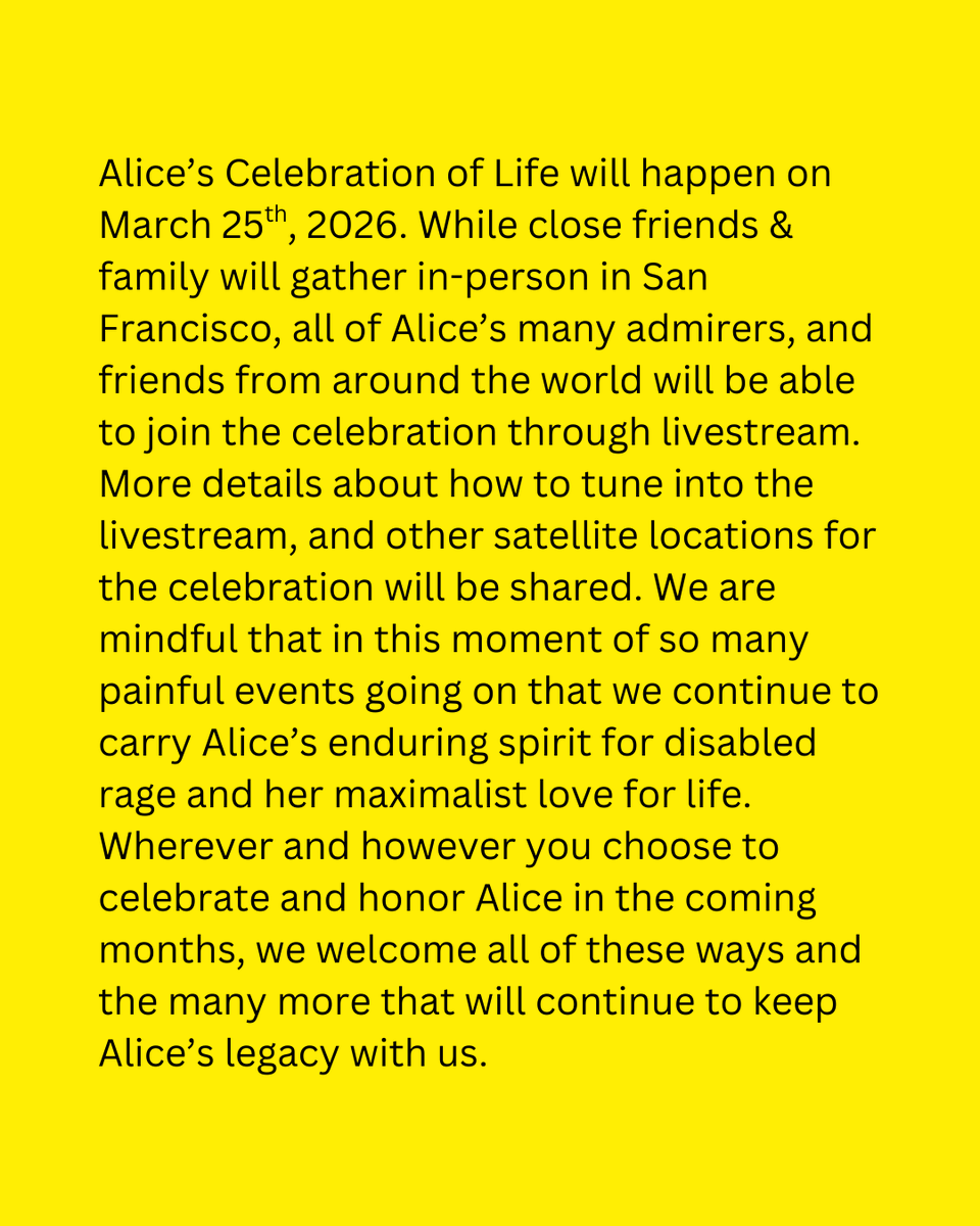 Alice Wong tweet media