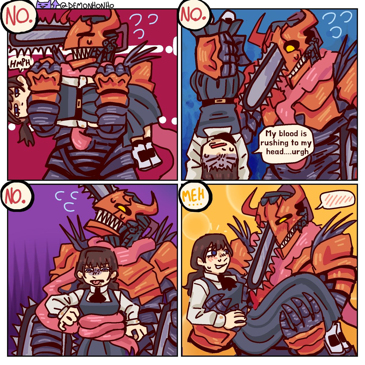 How to carry your girlfriend when you're a 2-meter-tall devil:
(I hate Height measurement foot)
#asaden #denjiman