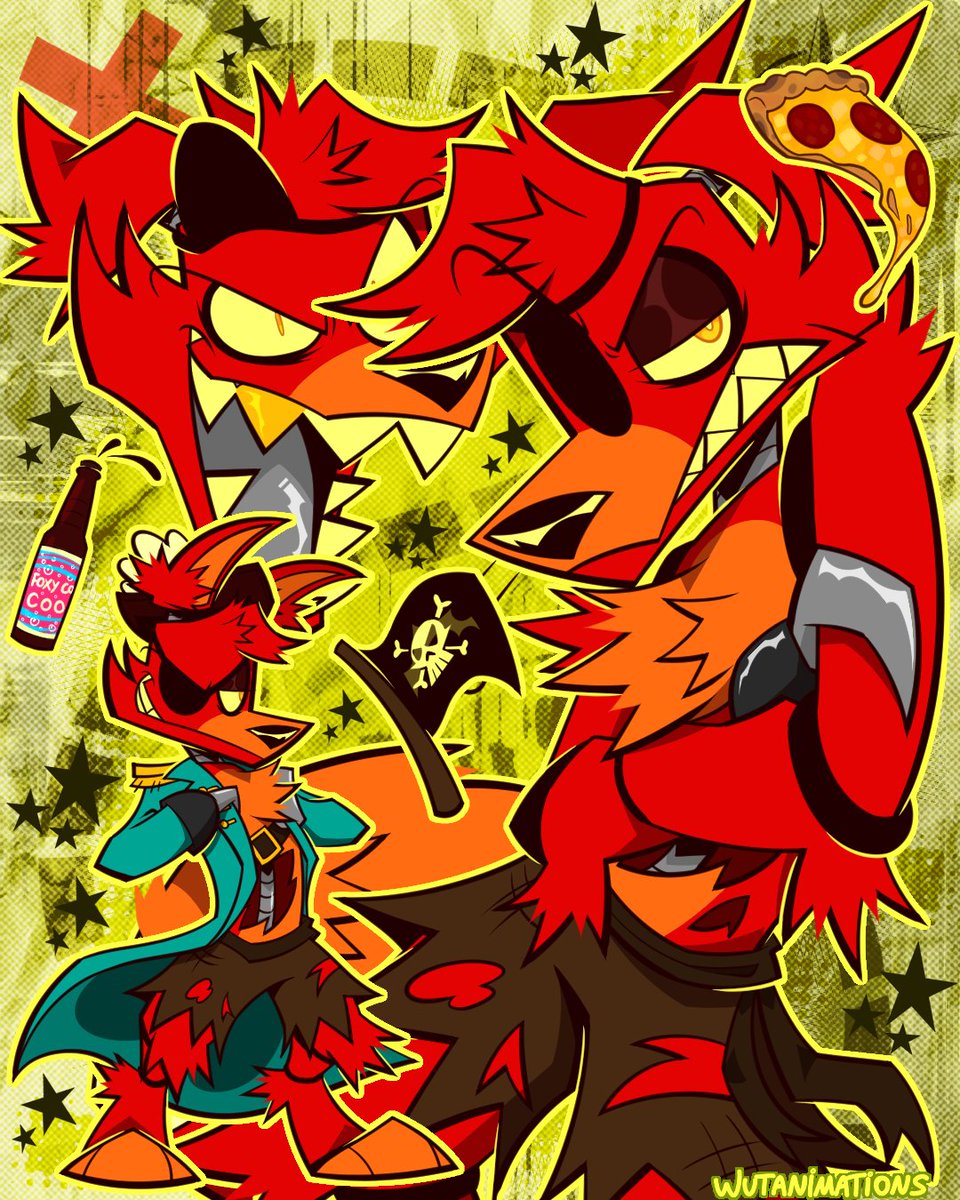 pirate fox #fnaf