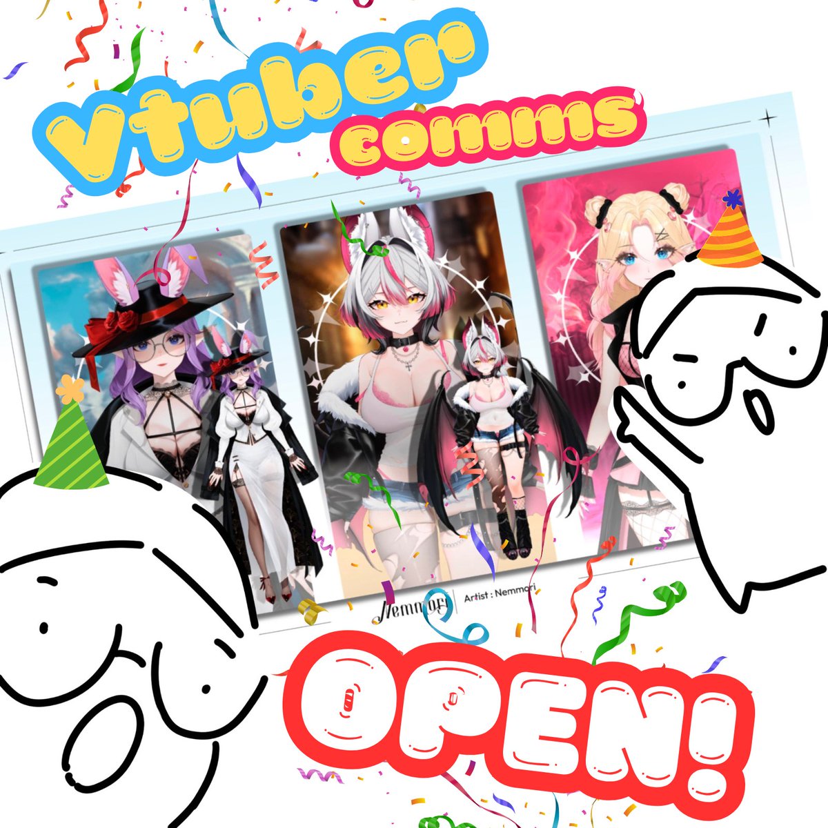 Nemmori ✮ V-Artist✮ tweet media