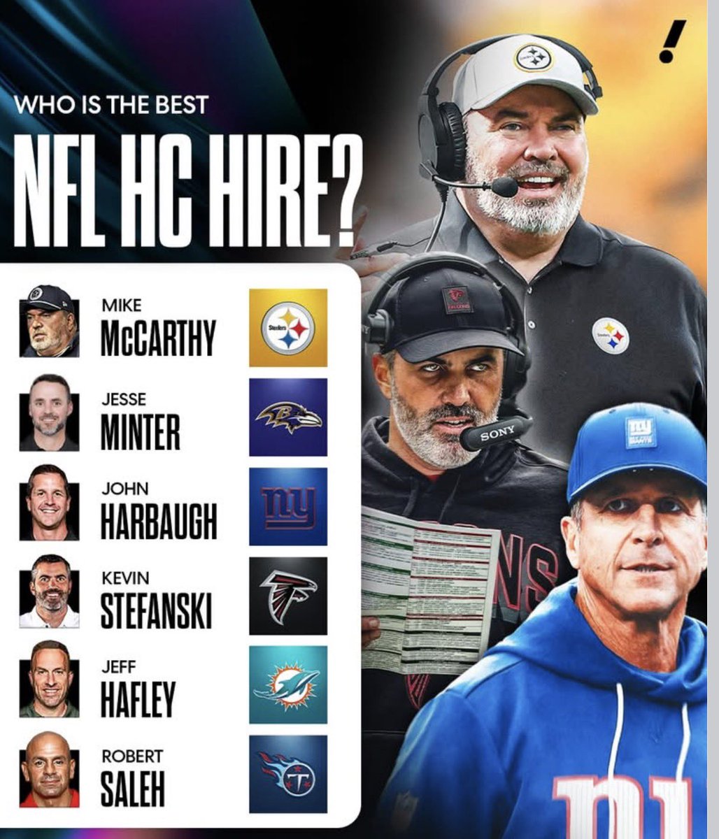 chybrown's tweet photo. Different team, same habits. 🧠➡️🧢

NFL teams keep reshuffling the same coaches and acting shocked when the results don’t change.

If a coach’s identity is outdated —
❌ scheme
❌ player development
❌ game management (clock/4th down adjustments)

…moving them to a new logo doesn’t magically fix it.

New building. Same playbook. Same decisions. Same ceiling.

Real change isn’t the jersey — it’s the mindset. 🏈🔥
#NFLfootball #NFLPlayoffs2026 #AFCChampionship #NFCChampionship #PittsburgSteelers #NYGiants #AtlantaFalcon #TennesseeTitans #NewEnglandPatriots #DenverBroncos #LARams #SeattleSeahawks #RamsHouse