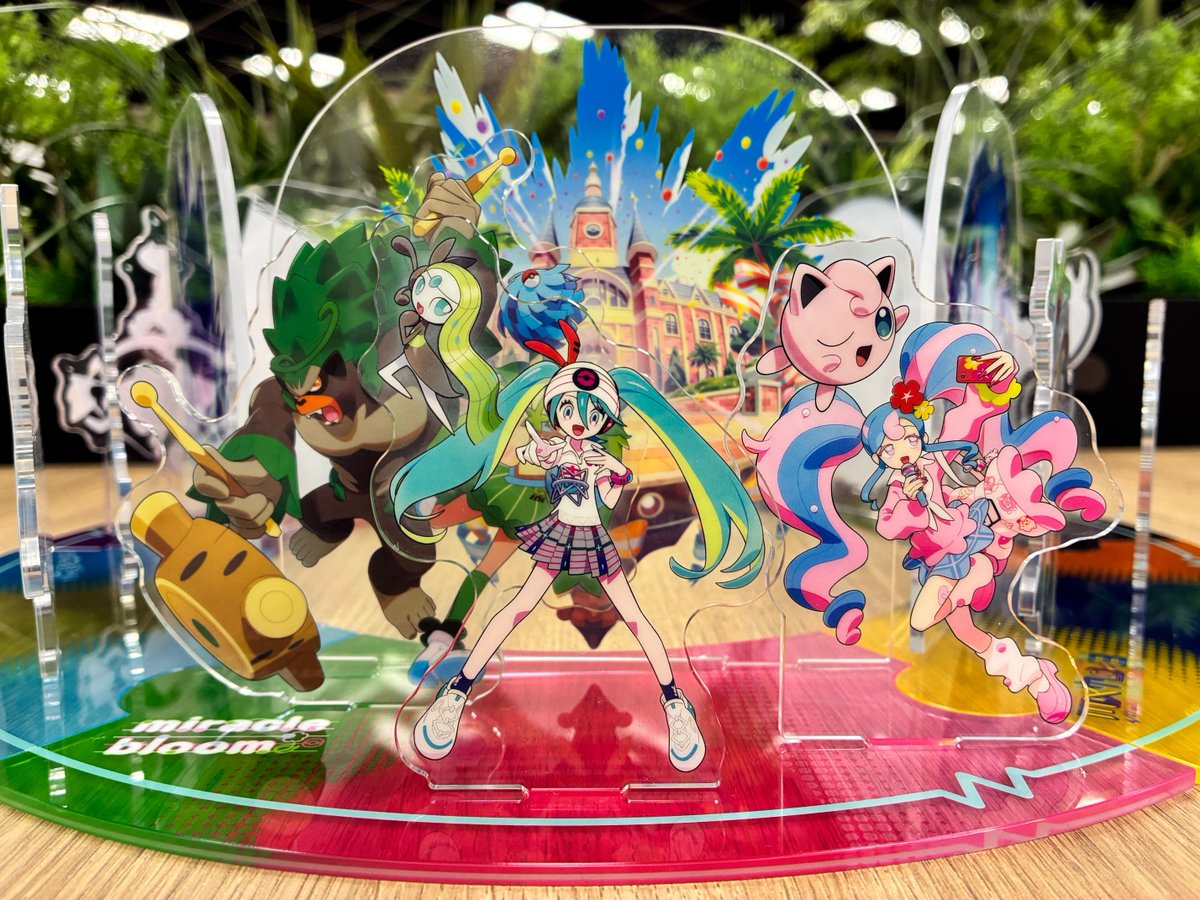 こちらのアクスタ…… つなげて……入れ替えて…… 推しをセンターにすること