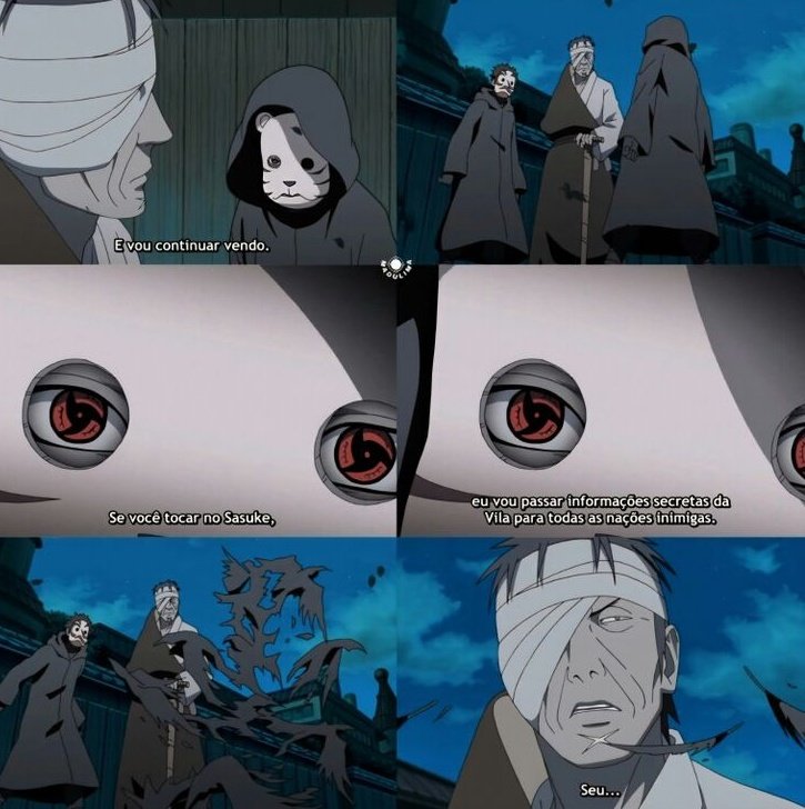 KKKKKK123433's tweet image. É que você é um analfabeto burro e ñ entendeu as intenções do Itachi.

O Danzo iria exterminar os Uchihas em um ataque surpresa, sasuke iria morrer.

Itachi pensou na vida do irmão dele, e ñ na Folha. Ele deixa isso claro para o danzo qnd ele ameaça destruir a folha se tocarem no…