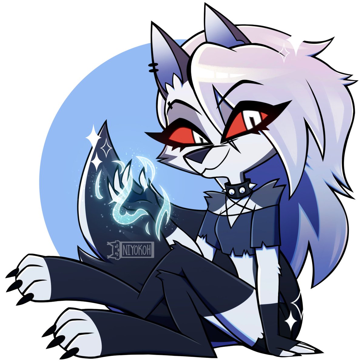 Smol Loona💙
#Loona #HelluvaBoss  #HelluvabossLoona