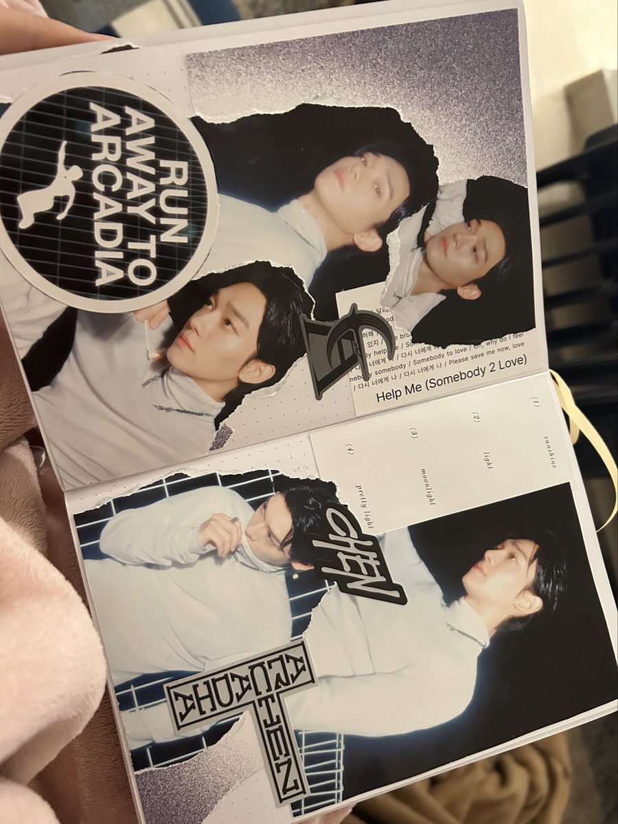 me encanta hacer esto, no soy muy buena pero me entretiene demasiado

also me gusta finalmente hacer uso de las inclusiones de los álbumes🥺🩷