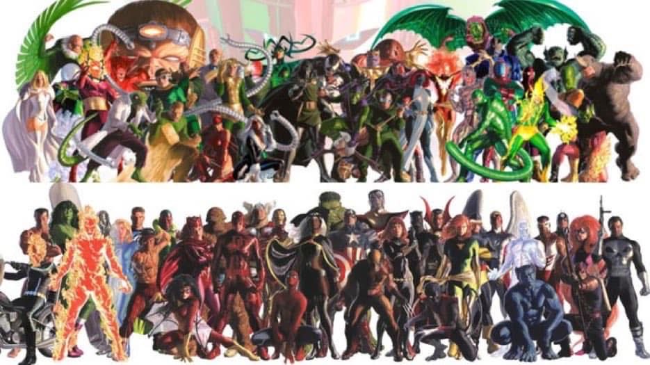 thealexrossart's tweet image. #murals #marvel