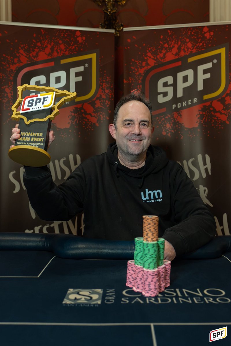 Dario Rodriguez, campeón del Main Event en <a href="/CasinoSantander/">GranCasinoSardinero</a> 🏆 

¡Enhorabuena! 👏🏻