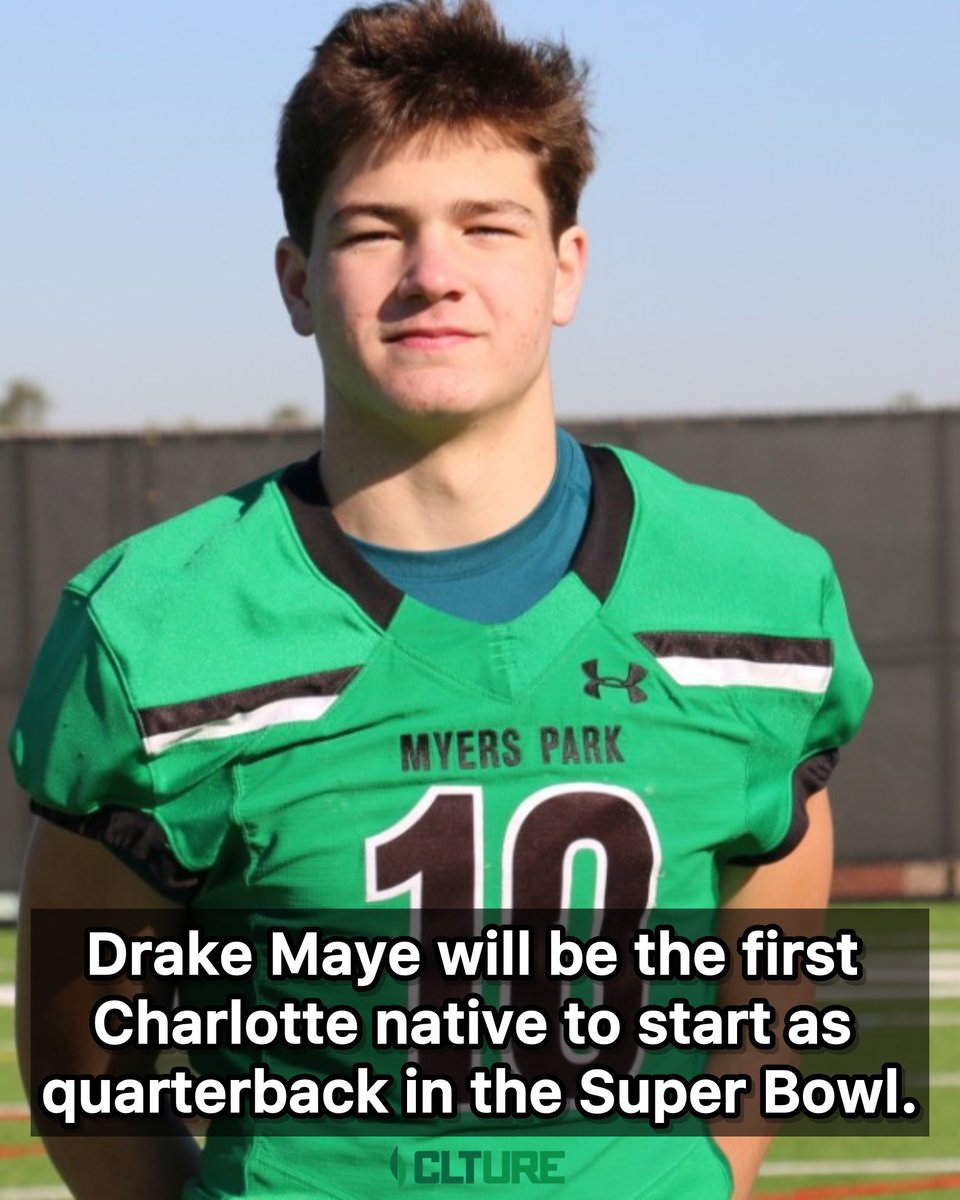 Drake Maye will become the first Charlotte native to start at quarterback in a Super Bowl as the Patriots advanced past the Broncos in the AFC Championship.

The Myers Park High School graduate comes from a remarkable North Carolina sports family. His older brother, Luke Maye,