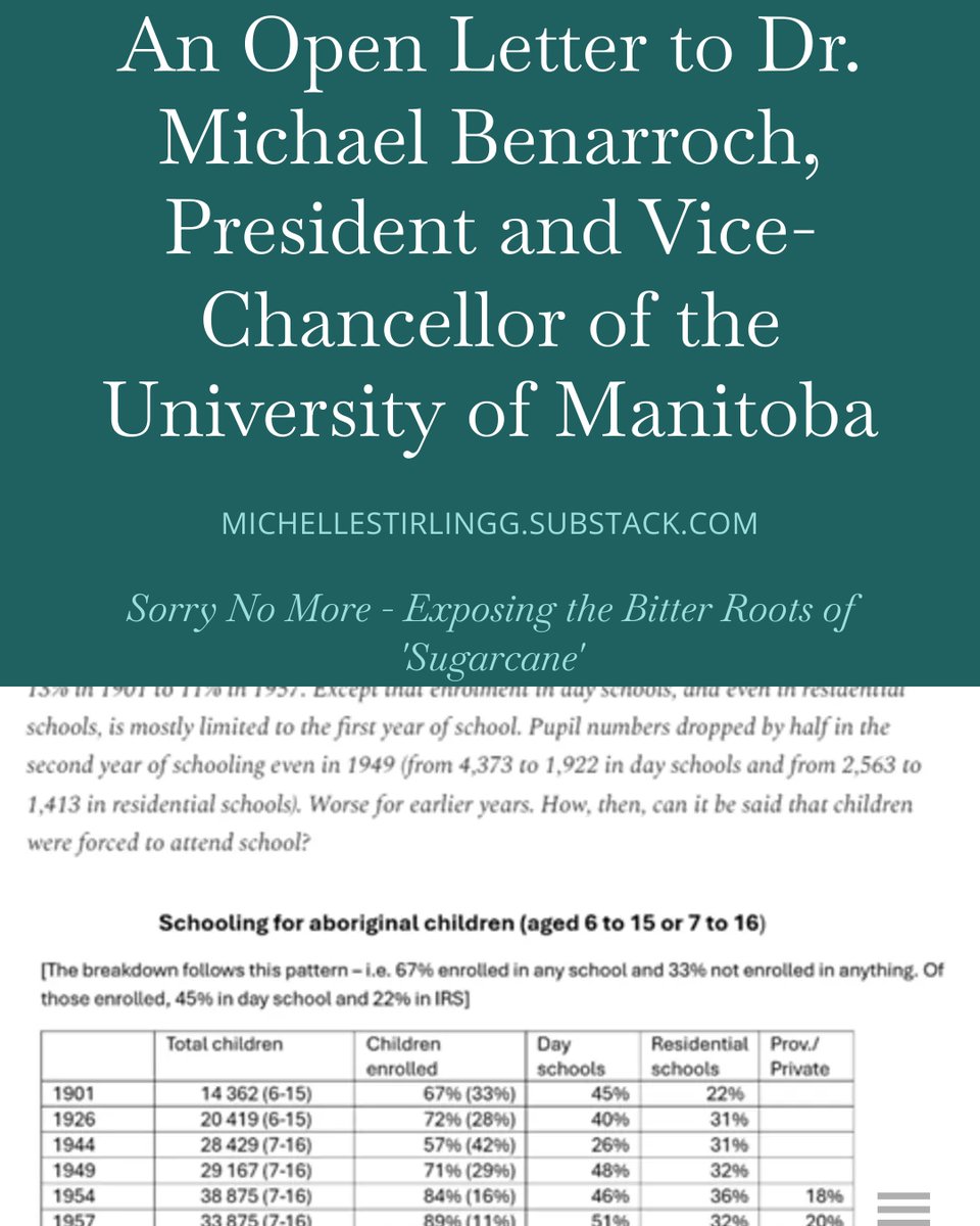 stirlingmg's tweet image. .@umanitoba 
An Open Letter to Dr. Michael Benarroch, President and Vice-Chancellor of the University of Manitoba
Enforce Your Respectful Work and Learning Policy Sec. 2.18
open.substack.com/pub/michellest…