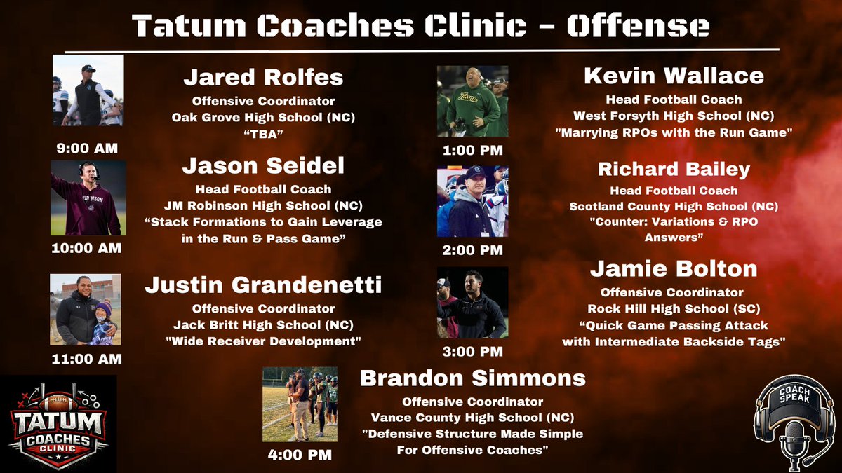 𝙲𝚘𝚊𝚌𝚑 𝙸𝚊𝚗 𝚃𝚊𝚝𝚞𝚖 🏈 tweet media