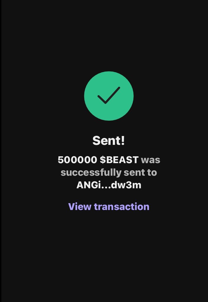 MarsXlsol's tweet photo. We are launching soon🚀

First 4,500 Address = 1,000,000 $BEAST

Follow 🔔 like, RT ♻️ (Drop your $SOL Address) 👇

Snapshots 15 hours ⏳

#SolanaAirdrop #Solana https://t.co/PwTgUigGbJ
