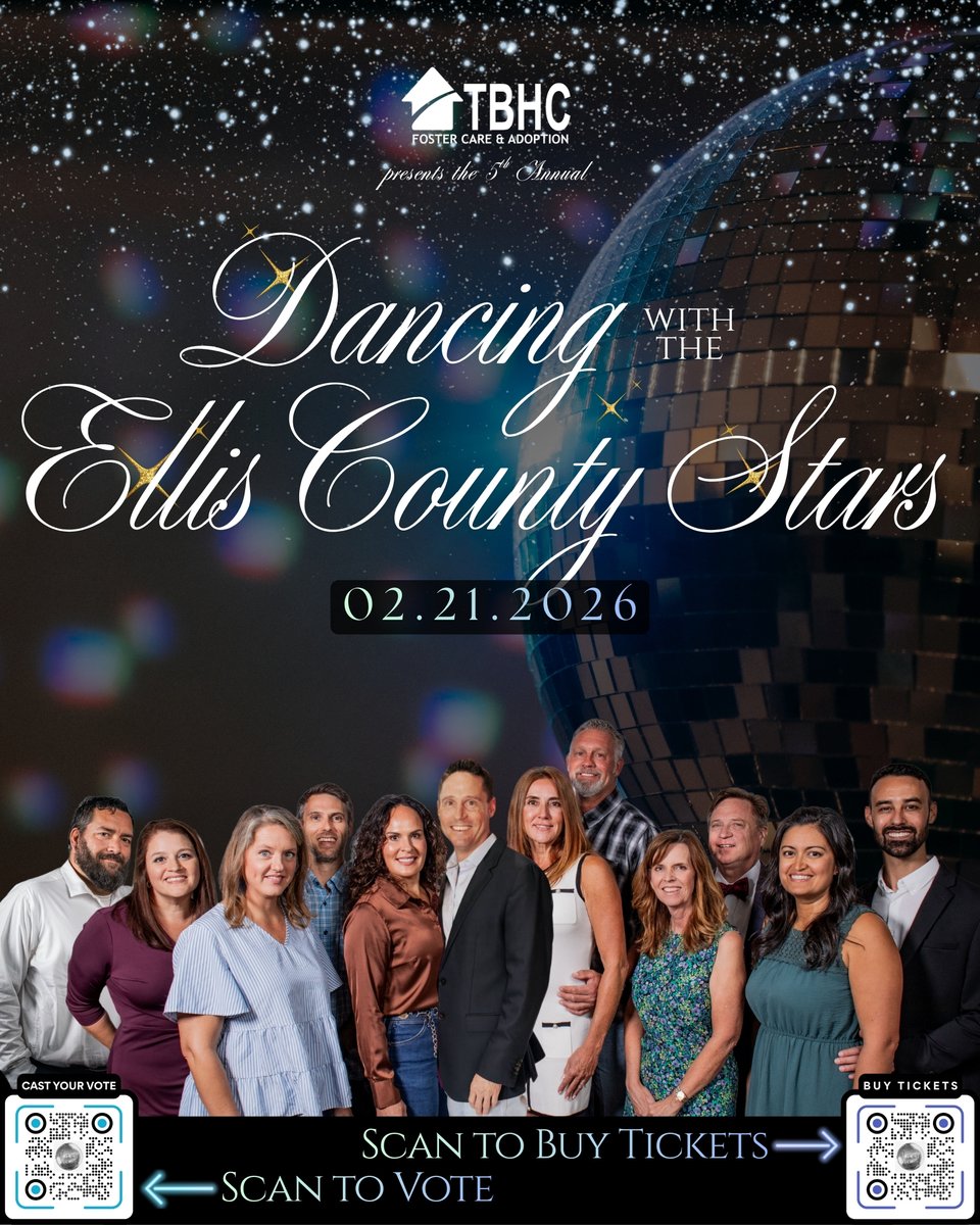 We hope everyone is staying warm! While you’re stuck inside, why not watch our DWTECS couples’ videos &amp; grab tickets to our gala event? All proceeds support foster kids &amp; families in Texas.
🎥 qrs.ly/youtube-dwtecs…
🎟️ bit.ly/dwtecs26
#DWTECS26 #TBHC #giveback