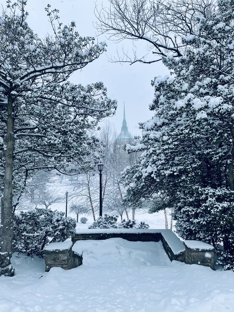 jeremytrimble's tweet image. Snow in Cleveland Ohio