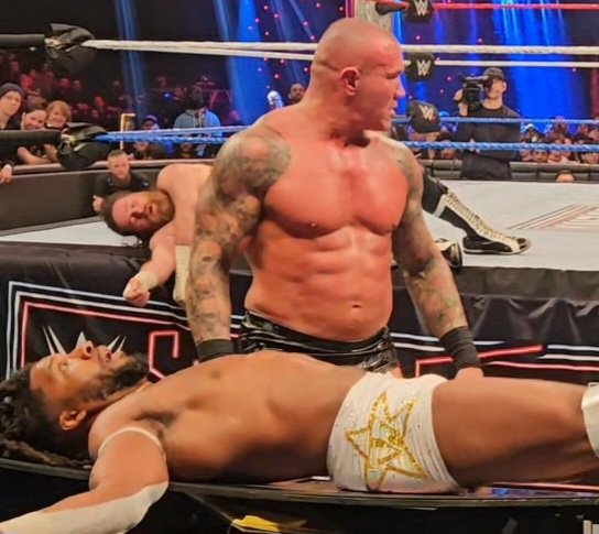 LordLevisGaming's tweet photo. Trick Williams was petrified 🤣
#WWE #WWESNME https://t.co/DjpF4n3IWW