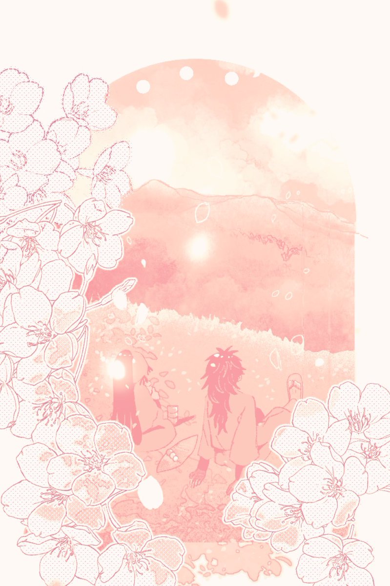 鉢尾　ノベルティの絵と無配の絵（通販にもつけます）