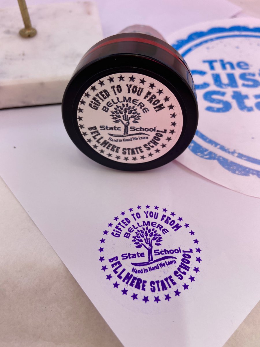 No matter what you need, we’ve got you covered. Upload your own logo, image, or design; or use one of the hundreds of images available on our website. Check out our stamp designer now!

#CustomStamp #RubberStamp #TeachingStamps #AfterPay #TeacherLife #AussieTeacher