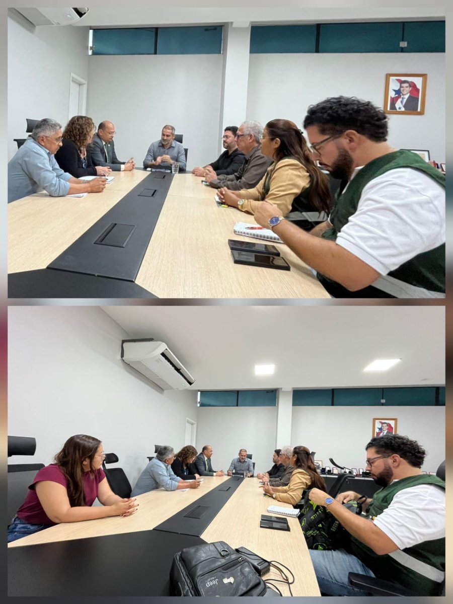 delsaude13's tweet photo. Visita ao novo secretario de saúde do estado do Pará Ualame Machado @SespaPara https://t.co/UG1M9xDgUB