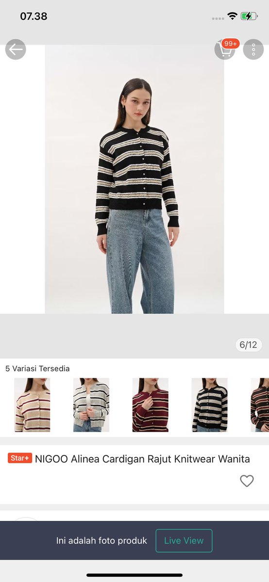nonojjn's tweet photo. Wts cardigan samsek belum dipake, dijual karena salah warna
💸100k https://t.co/AK4Kbscv5n
