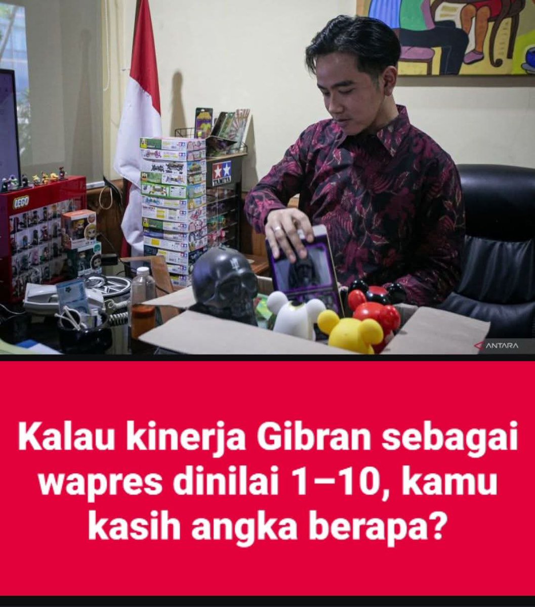 Pilpres anies ksh prabowo nilai 11 sampai skrg prabowo msh kesel ke anies? 
Kalian ksh nilai brp ke gibran wapres hasil obrak abrik konstitusi ini ges? Koment ya ges?