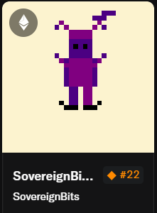 only 51 joker out of 10k, steal for 8$ 
opensea.io/collection/sov…