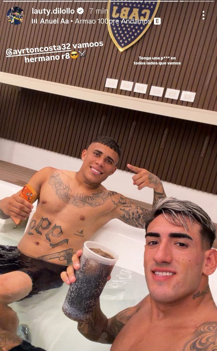 Lo villera que es la dupla central de Boca hermano. Estoy fascinado.