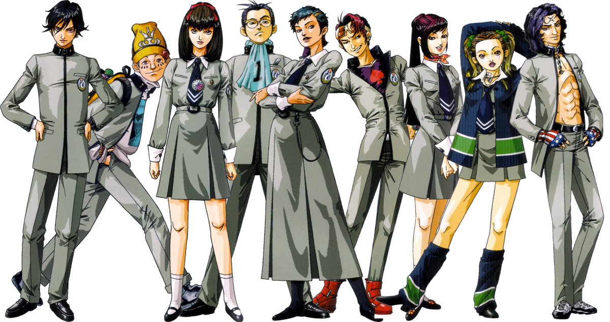 Corrinisbaby's tweet image. I love the Persona 1 cast ^^