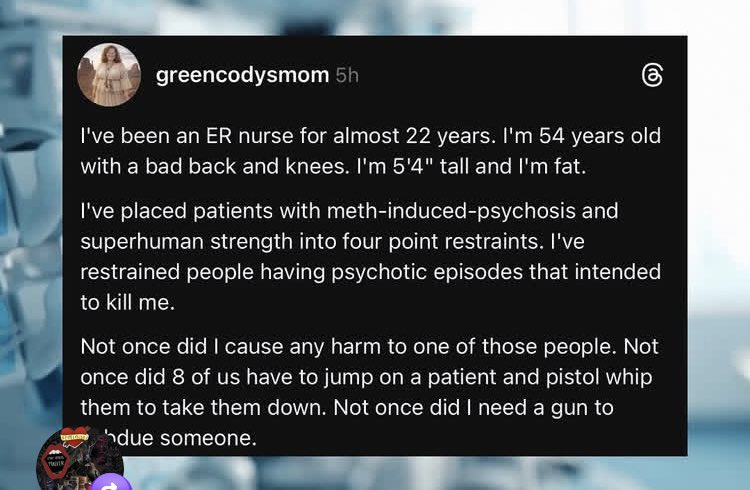 bdk1521's tweet image. Don’t fuck with nurses, man.