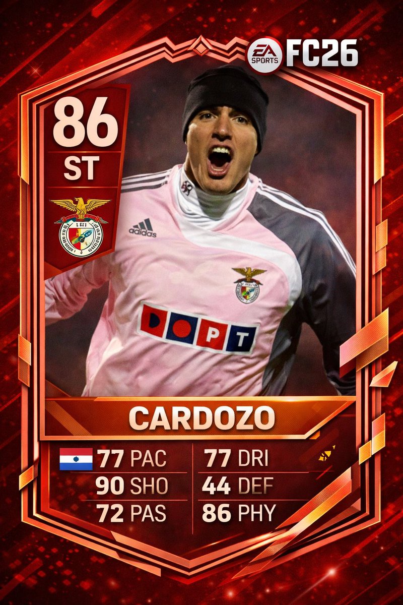 FUTRetros's tweet photo. oscar tacuara cardozo #eafc26 #eafc #fut #futcommunity #fifa #fifaultimateteam #ultimateteam
#fifacards #futcards #futdesign https://t.co/TizSLs5CbG