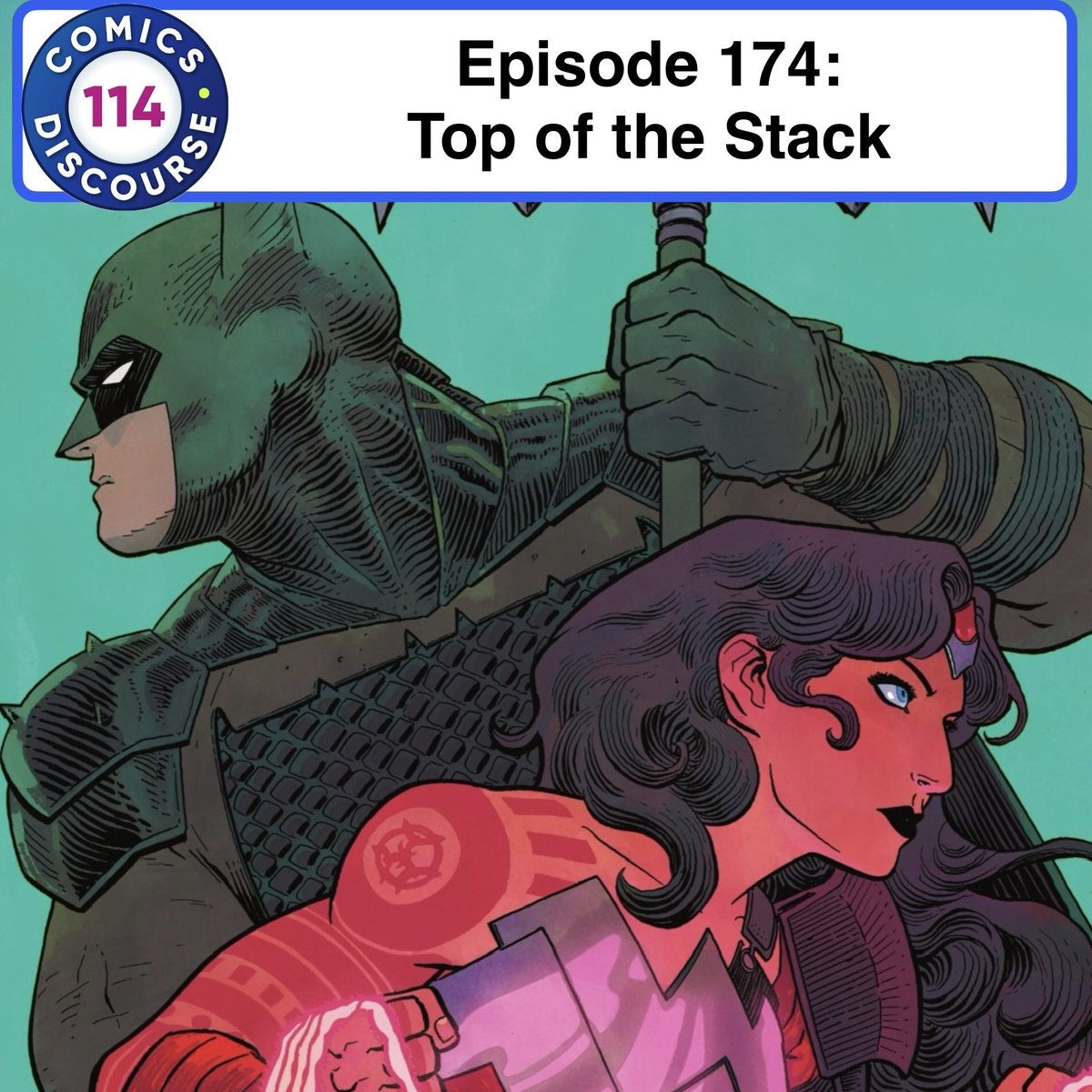 Episode 174: Please kick back in a comfy chair and join us as the co-hosts dive into our latest reads across #MarvelComics, #Fantagraphics, #DCComics, #IDW, and #ImageComics.

podcasts.apple.com/us/podcast/com…