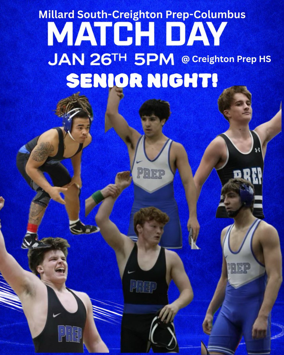 Senior night tomorrow night at Prep and some great duals!