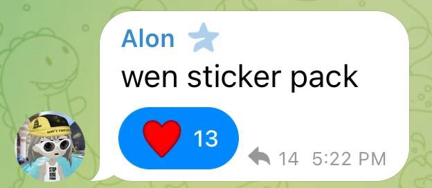 $RNLD 2nd anniversary tomorrow. 2 years on <a href="/Pumpfun/">Pump.fun</a>, even <a href="/a1lon9/">alon</a> has been following for 2 years. Tomorrow is a big day.. and yes <a href="/a1lon9/">alon</a> , there is a sticker pack now.
