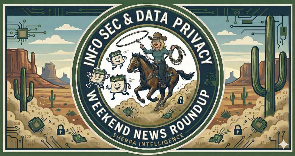 Don't miss the Sherpa Intelligence #InfoSec &amp; #DataPrivacy news roundup on Monday morning! Subscribe now and wake up to expertly curated industry updates! 
sherpaintelligence.substack.com