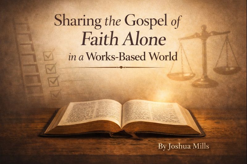Servantsofgrace's tweet image. We live in a works-based world—but salvation is not earned.

In Mark 10, Jesus exposes moralism and points sinners to the only hope: salvation by grace alone, through faith alone, in Christ alone.

New article by Joshua Mills
👉 servantsofgrace.org/sharing-faith-…