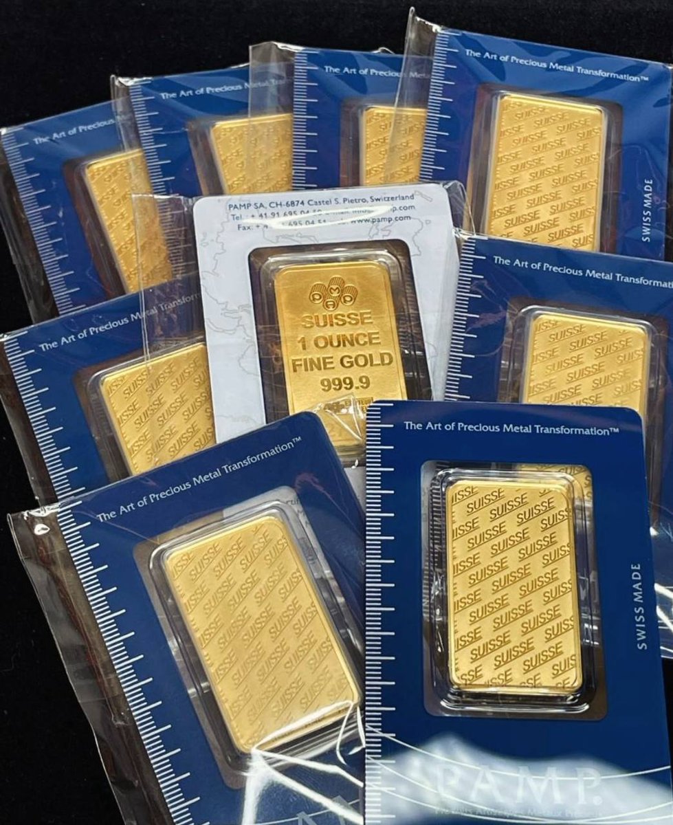 PreciousmetalNG's tweet photo. Gold is on the move today! 🚀 Are you ready for the new price wave? 💰 #GoldRush #MarketShift #GoldPrice #InvestSmart #BullishGold #FinancialShift #GoldIsShining #GoldInvesting #PriceSurge" https://t.co/ixHGvMfwJ5