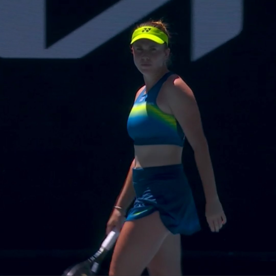 BrightsideM's tweet image. Linda Noskova in the Melbourne heat. #AusOpen #AO26 #AustralianOpen #BrightsideGirls