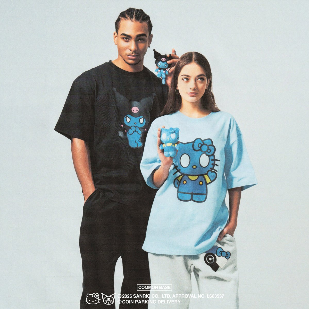 COIN PARKING DELIVERY」とハローキティ・クロミのコラボアイテムが