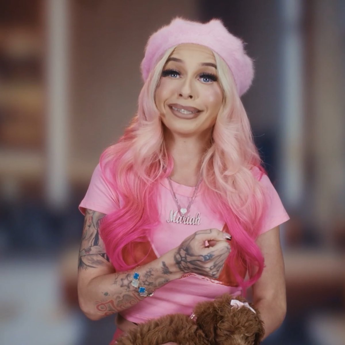 COTTT0N's tweet photo. Now everybody got a damn dog for confessionals 🙄🙄 #BaddiesUSA https://t.co/AbMCiqwn2O