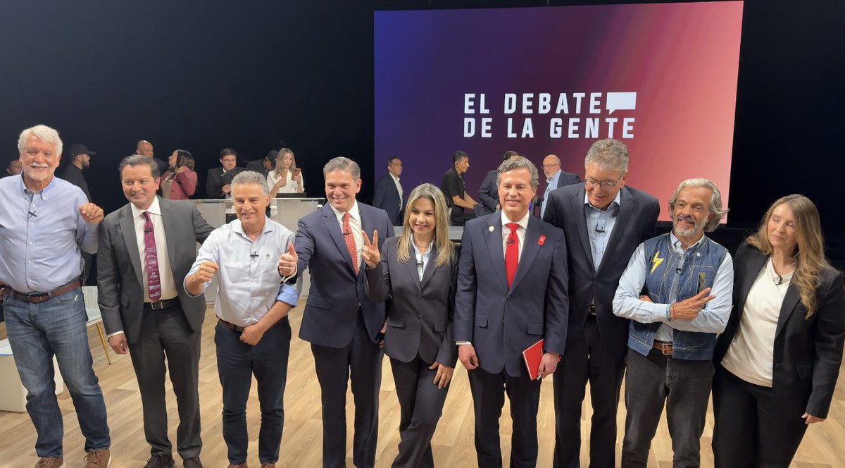Finaliza #ElGranDebatedelaGente de #LaGranConsulta.
Un ejercicio democrático clave para escuchar visiones, contrastar propuestas y fortalecer la participación ciudadana. 🇨🇴