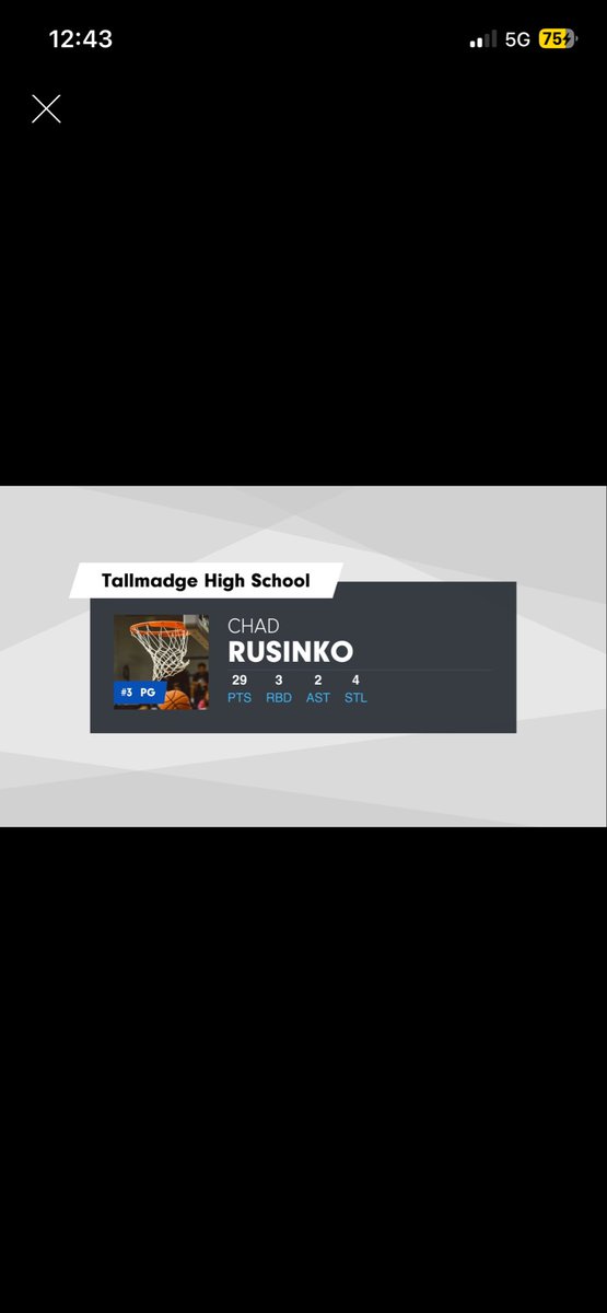 Chad Rusinko🏀 tweet media