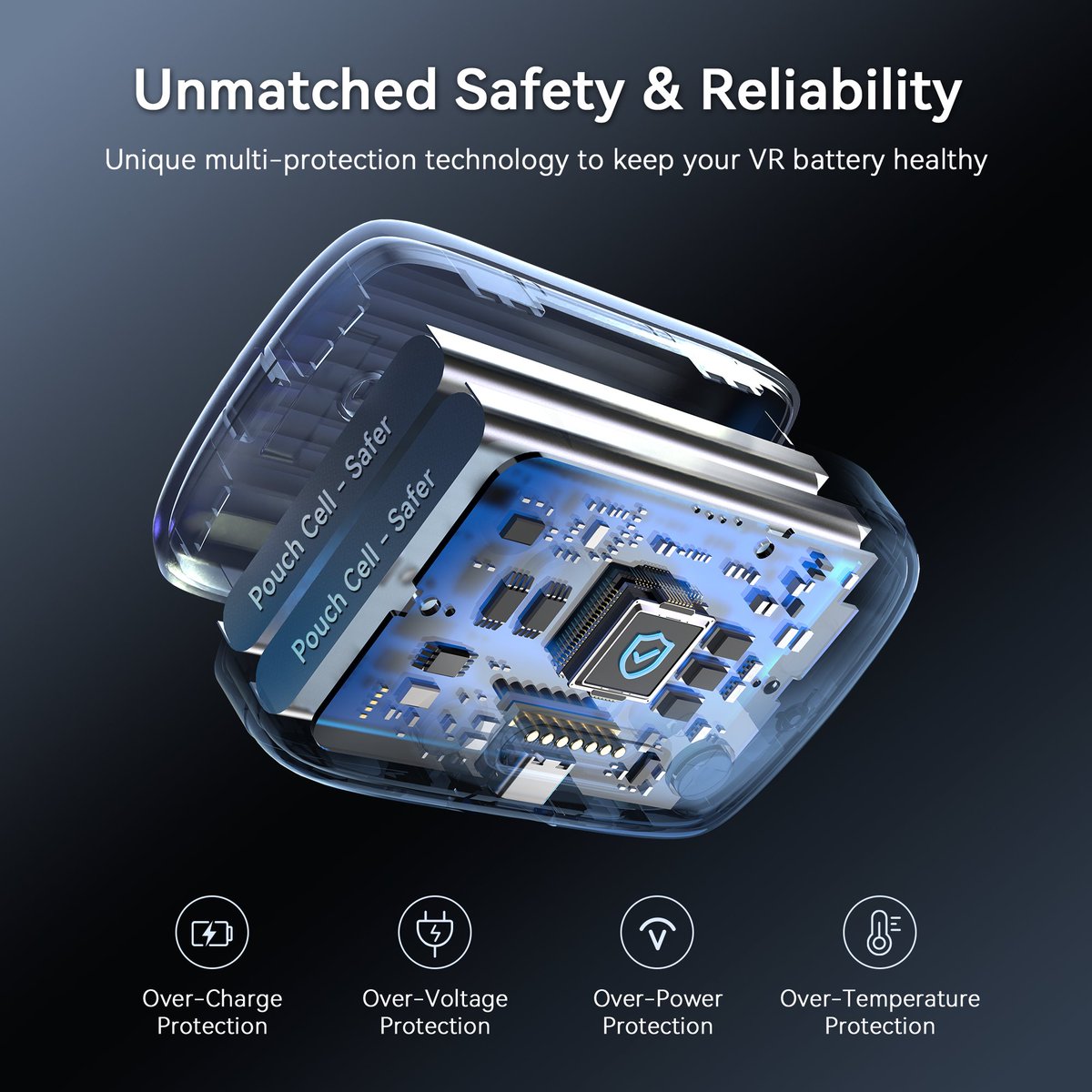 AMVR_OFFICIAL's tweet photo. Meet the AMVR BS1
✅Breathable Wind Tunnel prevents fogging
✅Certified polymer battery with 18W fast charging and magnetic hot-swap.
✅Adjustable “Goat Horn” headstrap with detachable cushions.
✅Magnetic washable pads and Type-C cable management.
#amvr #amvrbs1 #quest3 https://t.co/F2WT0n1NSw