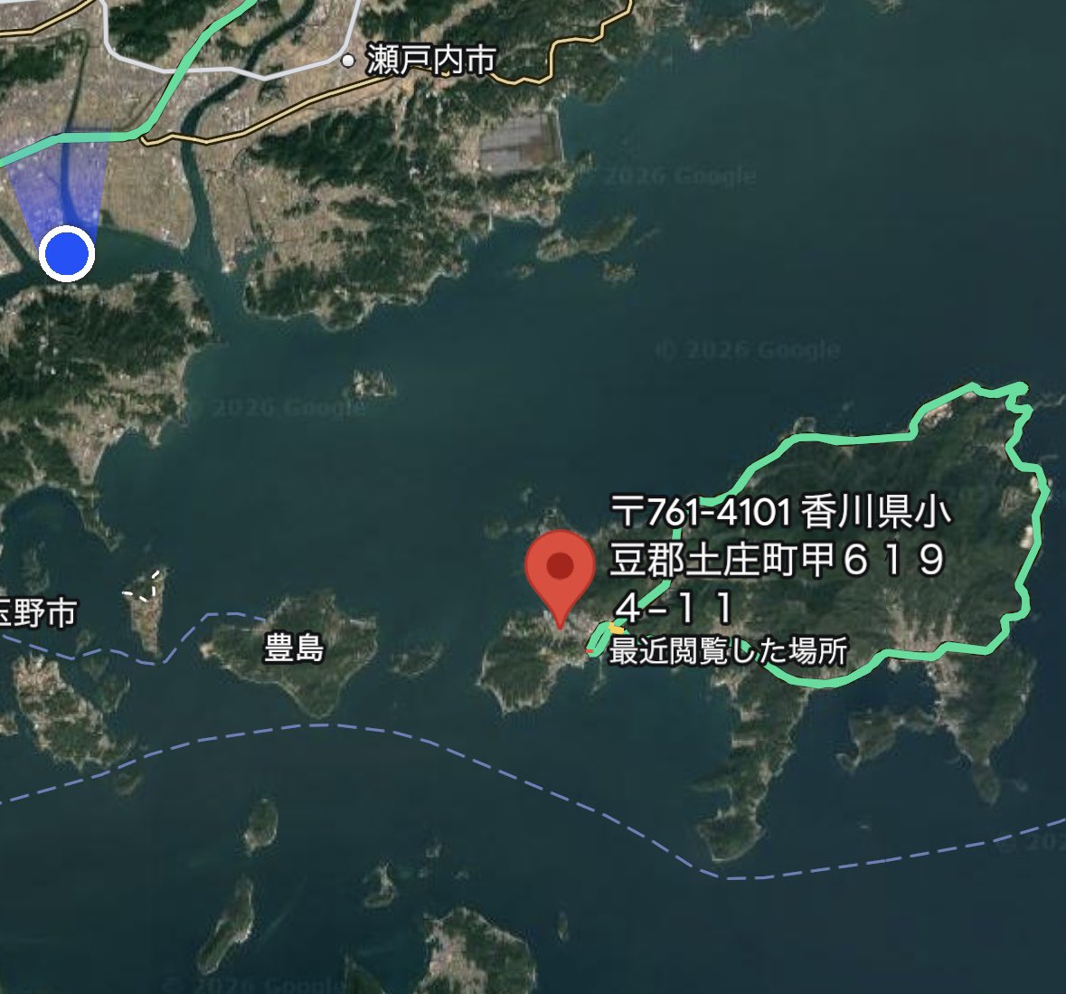 今日は岡山から香川県の小豆島(しょうどしま)までフェリーに乗ってコンバインを届けます。