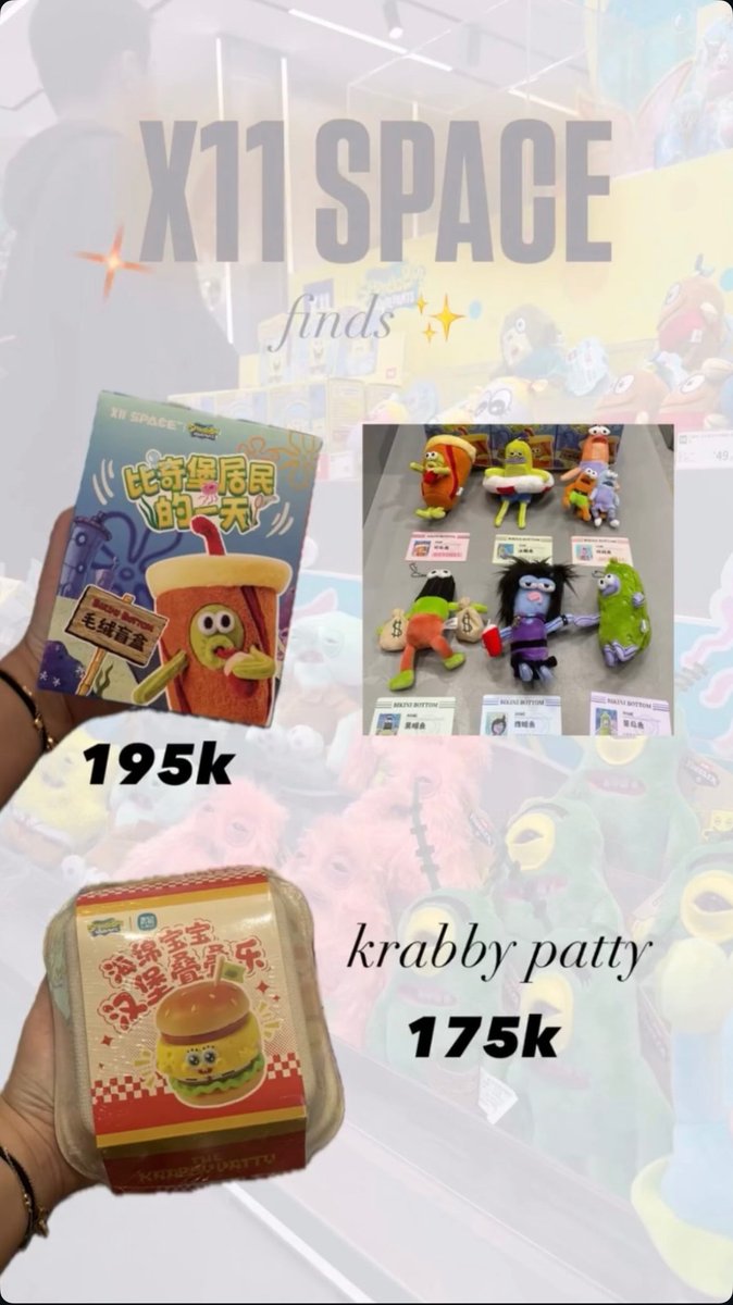 vanteproduction's tweet image. wts spongebob fuggler spongebob house blindbox krabby patty eta jkt 8 feb from china BAGASI HANDCARRY 😁